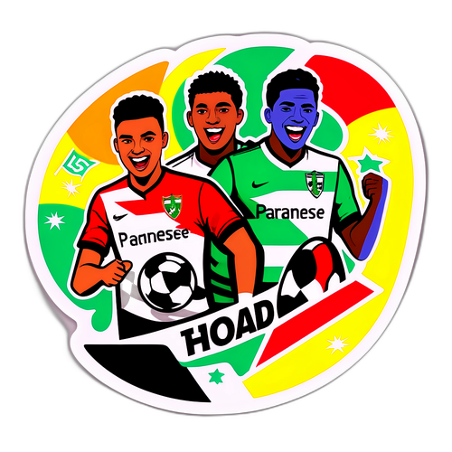 Paranaense vs Santos Maç Günü Stickerı