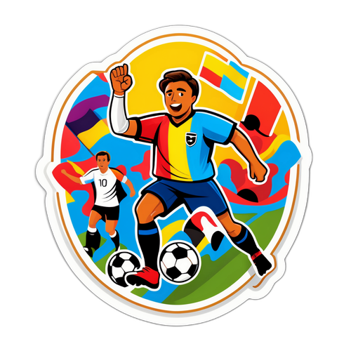 Superettan Fotboll Klistermärke