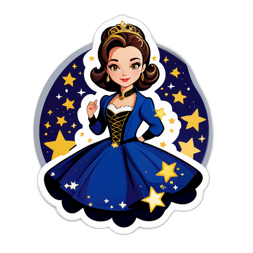 Очаровательная Regina Todorenko в модных нарядах, окруженная звездами и светом