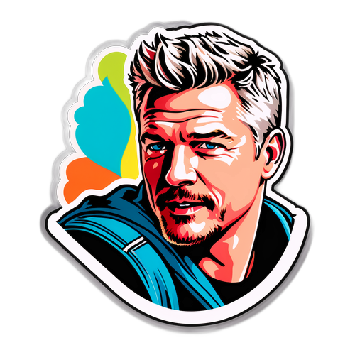 Eric Dane színes és izgalmas matricája