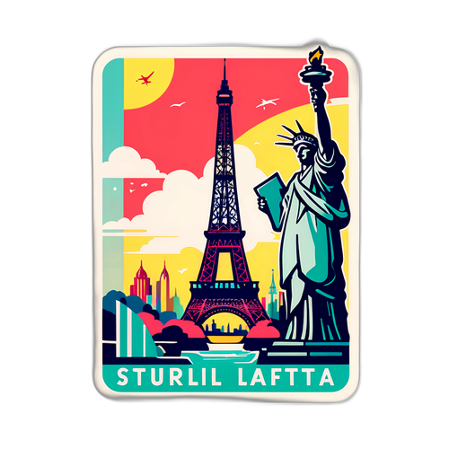 Vintage-Inspired Travel Poster