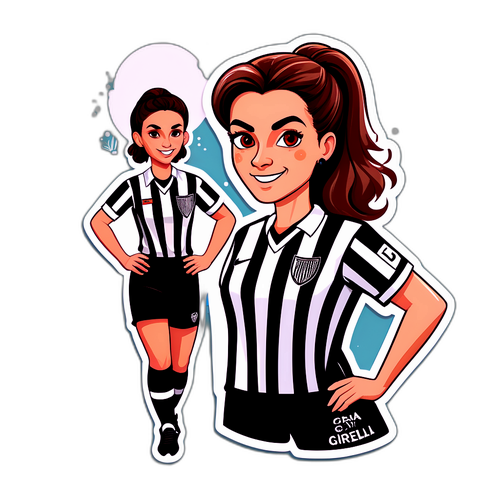 Illustration av Cristiana Girelli med signerad t-shirt
