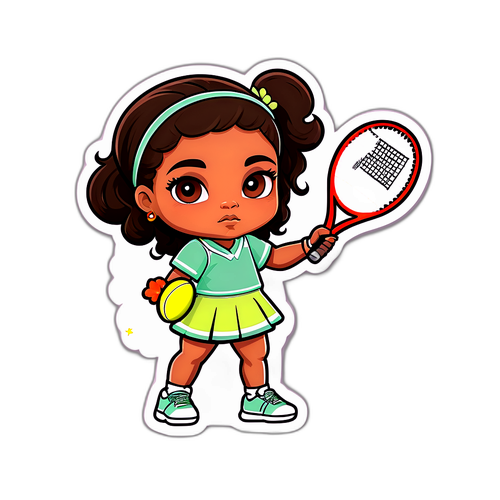 North West med tennisracket
