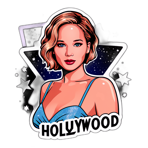Hollywood Glam Sticker