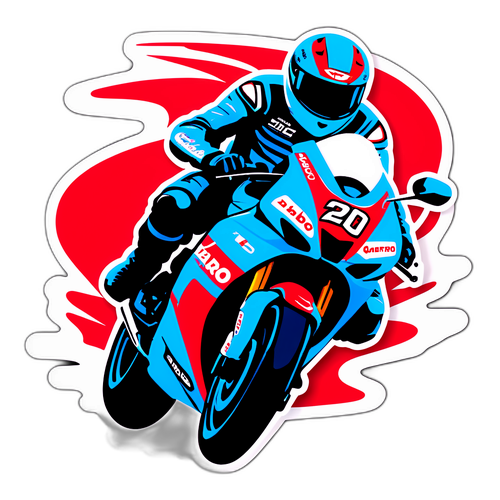 Stiker Dinamis Fabio Quartararo