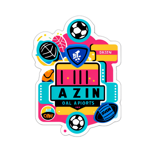 DAZN Sports-tema klistremerke