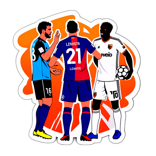 Scenă de meci din Valencia - Levante, momente de intensitate și sportivitate