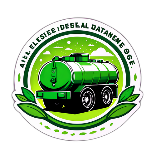 Diesel Tartály Ökológiai Üzenettel