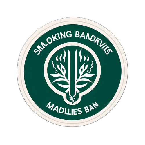 马尔代夫禁烟宣传贴纸