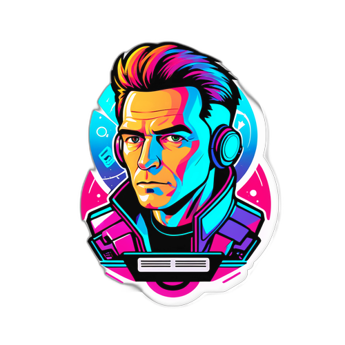 Pohled na Viktora Sheena s futuristickými prvky