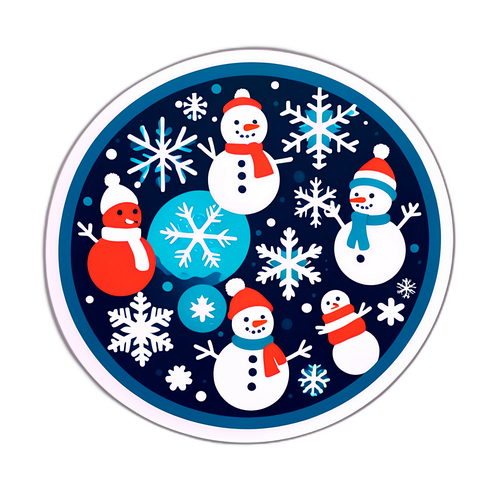 Stiker Salji Berwajah Ceria