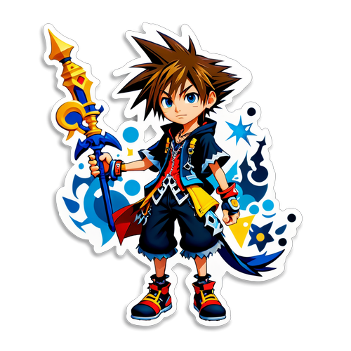 Sora Kingdom Hearts - Mystinen Tarra