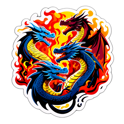 Épique Bataille de Dragons