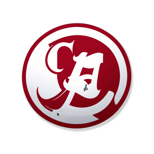 Alabama Football Classic Logo Sticker