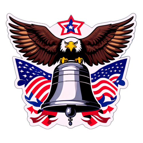 Design Astratto per la Libertà Americana