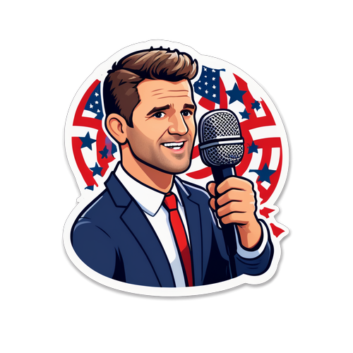 Adam Kinzinger Unplugged: The Quirky Sticker That Speaks Truth to Power!