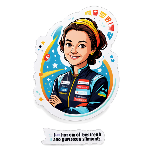 Eléonore Simonet's Succesmomenten Sticker