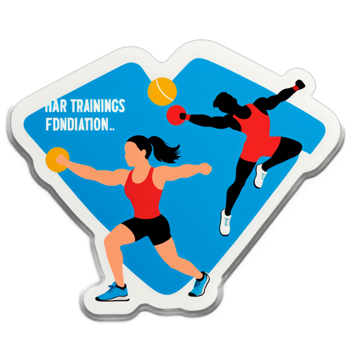 Motiverende Fitness Sticker til Sport 2024