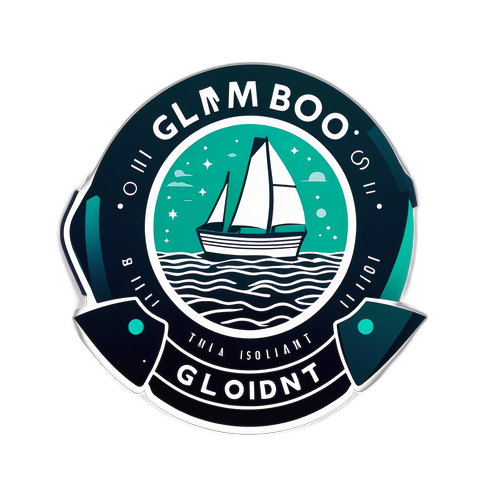 Σχέδιο του λογότυπου Bodø/Glimt με σύγχρονη και καινοτόμο προσέγγιση