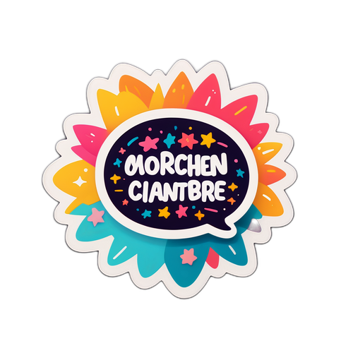 Sticker Colorato e Ispiratore