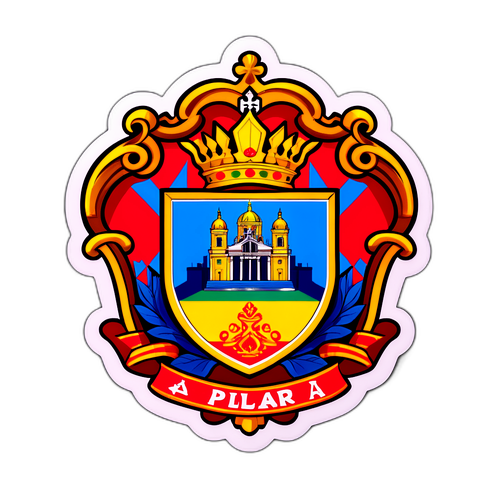 Sticker Representando Real Pilar