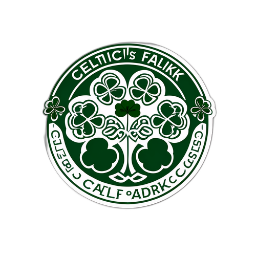 Sticker ya Mchezo wa Celtic vs Falkirk