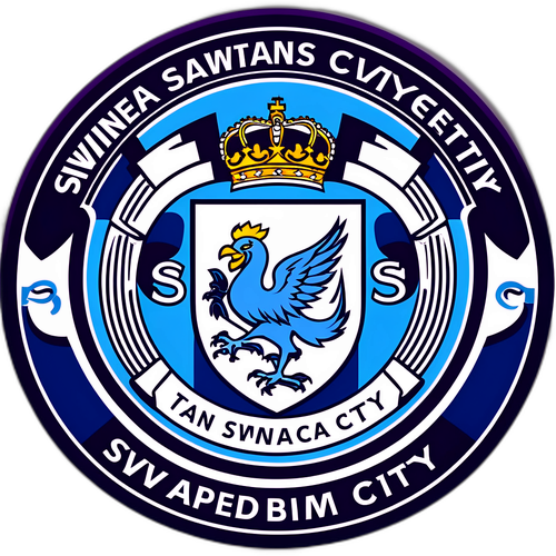 Nálepka Swansea – Man City