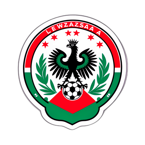 Legia Warszawa Emblem med Polsk Kultur