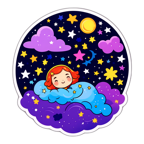 Cléo sous un ciel étoilé