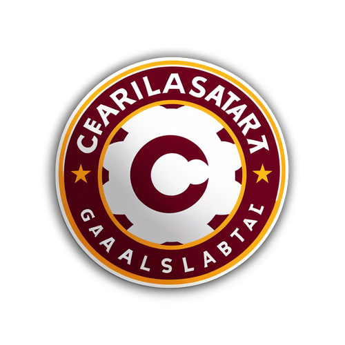 Sticker Galatasaray yang Minimalis: Kombinasi Ikonik Logo dan Warna untuk Para Penggemar Olahraga!