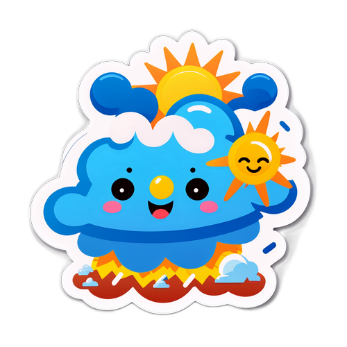 天氣情緒貼紙