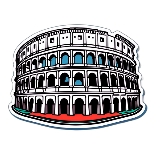 Κολοσσαίο με τη λέξη 'Ρώμη'