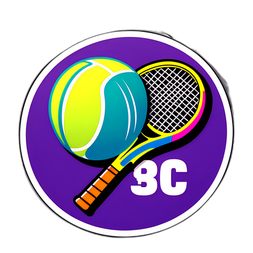 Stiker Skor Tenis Hari Ini