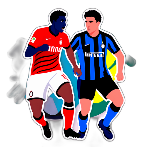 Sticker trận đấu giữa Monza và Inter