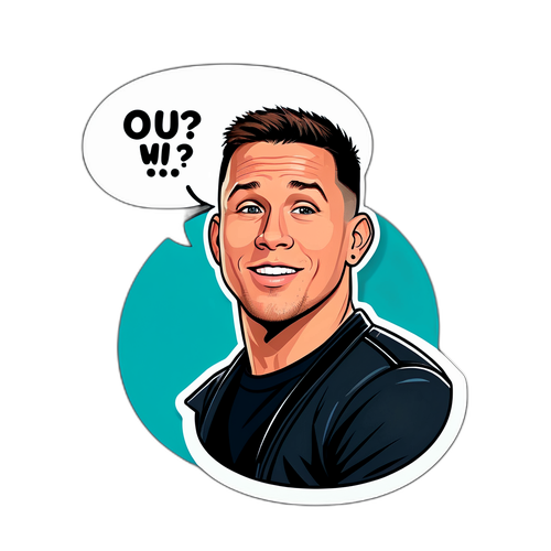 Charmerende tegneseriesticker af Channing Tatum