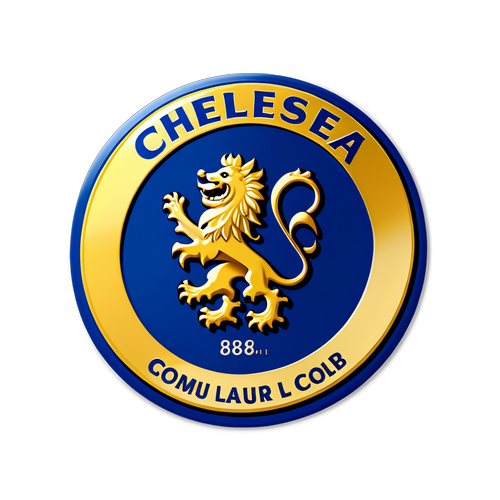 Stiker Elegan Chelsea FC