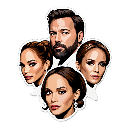 Ben Affleck w Centrum Uwagi! Co Kryją Tajemnicze Symbole Jennifer Lopez i Jennifer Garner?