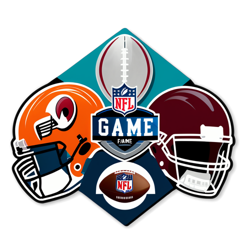 Touchdown! Celebrate the NFL Hall of Fame Game with This Must-Have Sticker!