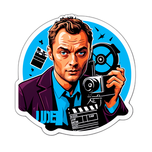 Jude Law dans un Cadre Cinématographique