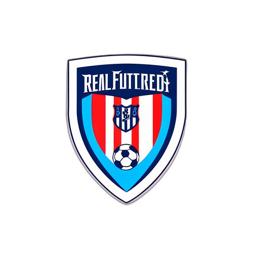 עיצוב קלאסי של סמל קבוצת כדורגל