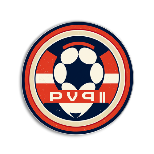 Retro PSV Logosu Sticker