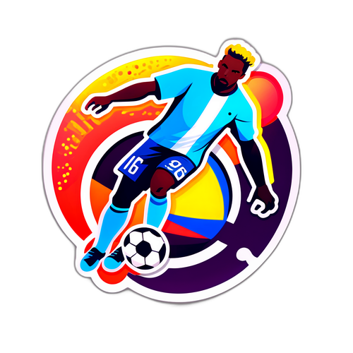 สร้างสติกเกอร์ที่มีสถิติฟุตบอลน่าตื่นเต้น