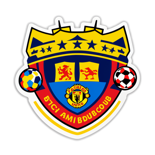 Sticker trận FCSB gặp Man Utd