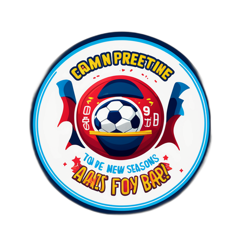 Sticker với khẩu hiệu hấp dẫn cho mùa bóng mới