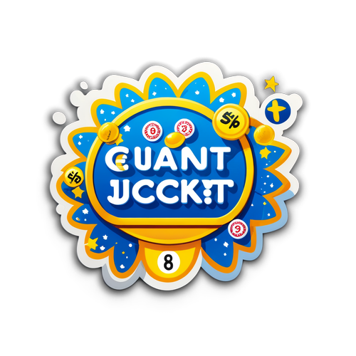 Giant Lotterilapp med Eurojackpot-logo