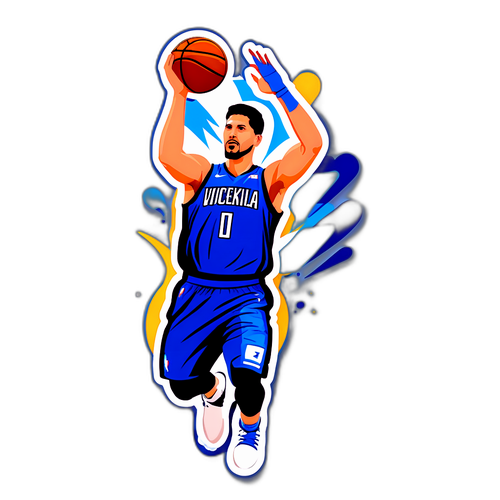 Sticker ng Pagsasalubong kay Nikola Vucevic