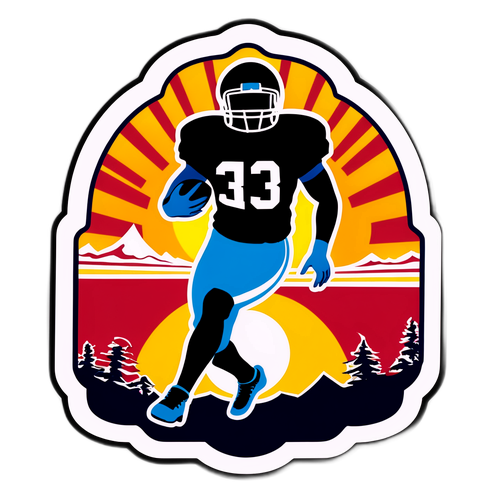 East-West Shrine Bowl Sticker