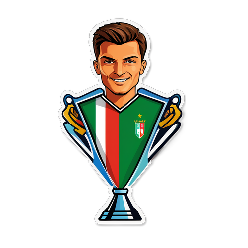 Pazzesco! Scopri il Nuovo Sticker con il Trofeo della Nations League e il Silhouette di Daniel Maldini!