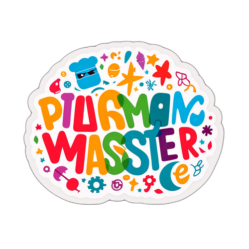 Wordle Master Sticker