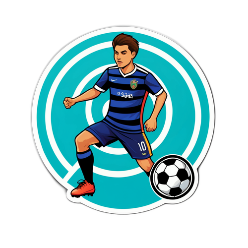 สติ๊กเกอร์เป้าหมายฟุตบอล